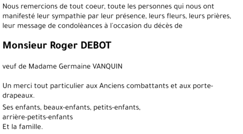 Roger DEBOT