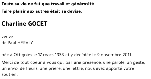 Charline GOCET