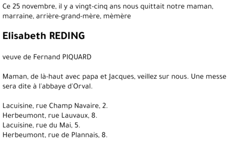 Elisabeth REDING