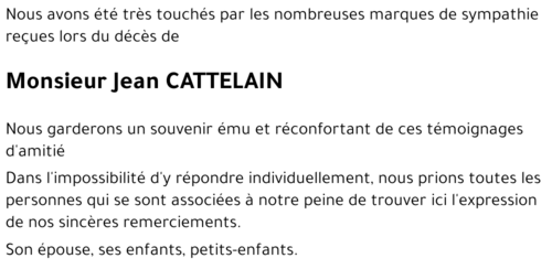 JEAN CATTELAIN