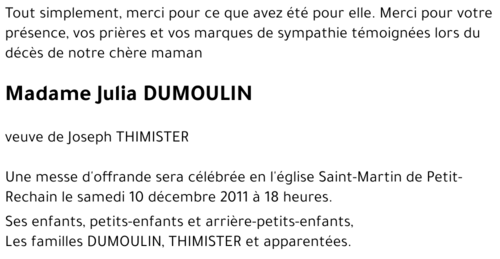 Julia DUIMOULIN