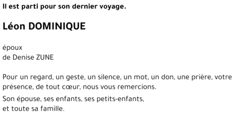 Léon DOMINIQUE