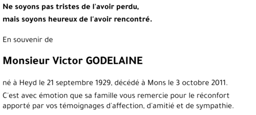 Victor GODELAINE