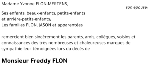 Freddy FLON