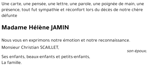 Hélène JAMIN