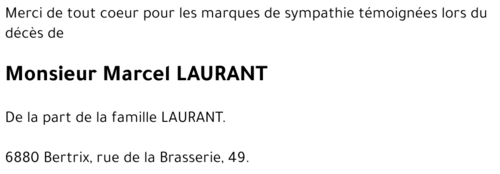 Marcel LAURANT