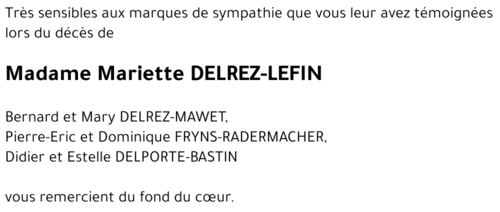 Mariette LEFIN