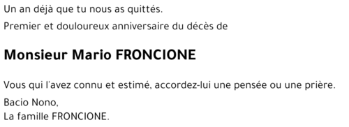 Mario FRONCIONE