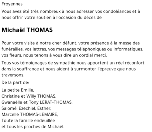 Michaël THOMAS