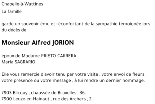 Alfred JORION