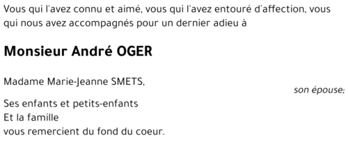 André OGER