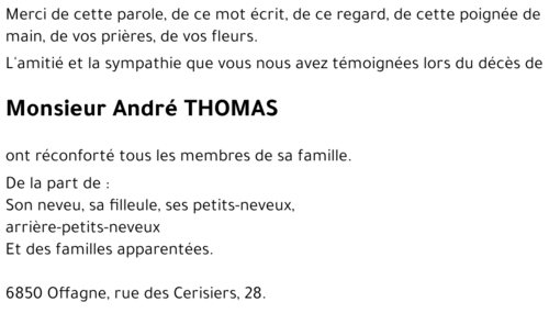 André THOMAS