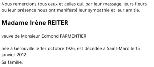 Irène REITER