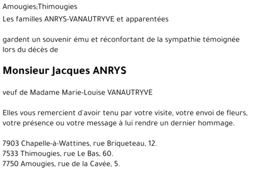 Jacques ANRYS