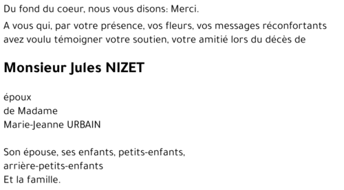 Jules NIZET