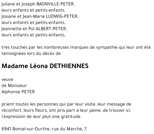 Léona DETHIENNES