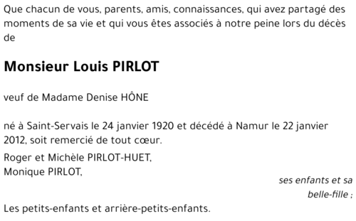 Louis PIRLOT