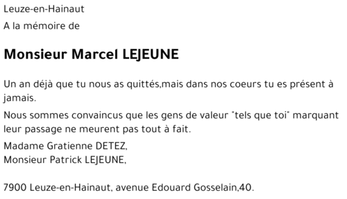 Marcel Lejeune