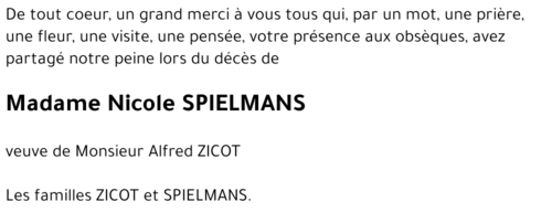 Nicole SPIELMANS