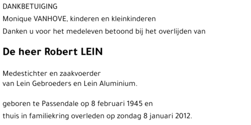 Robert LEIN
