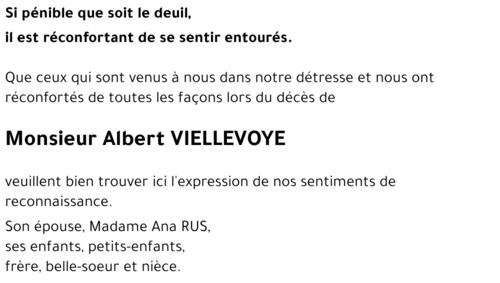 Albert VIELLEVOYE