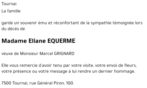 Eliane EQUERME