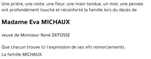 Eva MICHAUX