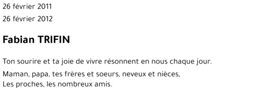 Fabian TRIFIN