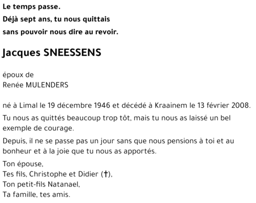 Jacques SNEESSENS