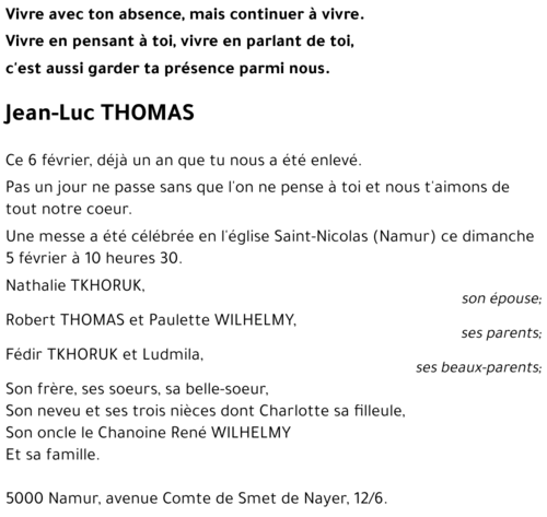 Jean-Luc THOMAS