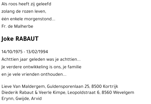 Joke RABAUT