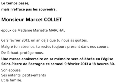 Marcel COLLET