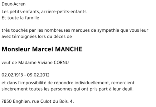 Marcel MANCHE