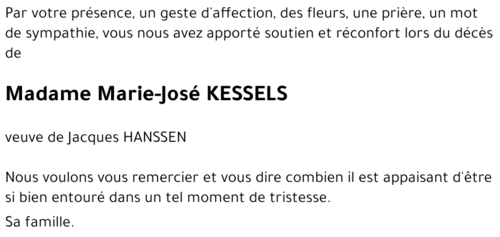 Marie-José KESSELS