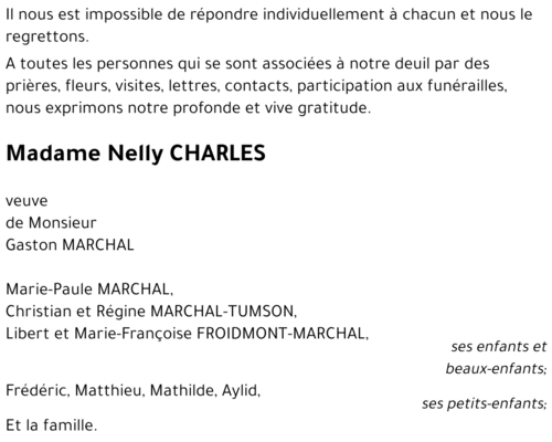 Nelly CHARLES