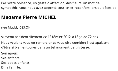 Pierre MICHEL