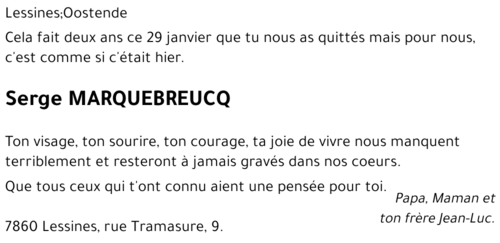 Serge MARQUEBREUCQ