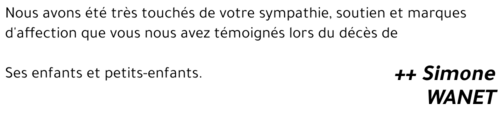 Simone WANET