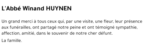 Winand HUYNEN