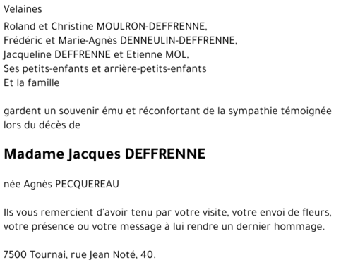 Agnès PECQUEREAU