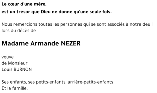 Armande NEZER