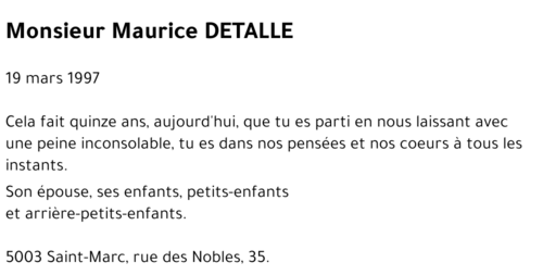 DETALLE Maurice
