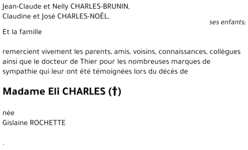 Eli CHARLES((+))