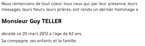 Guy TELLER