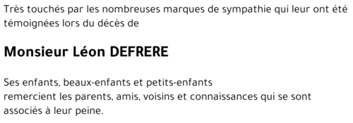 Léon DEFRERE
