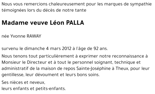 Léon PALLA