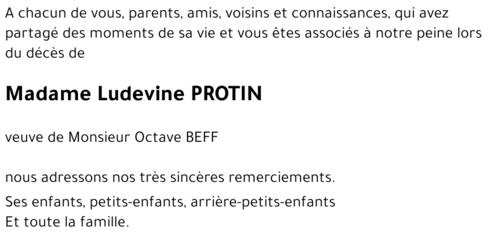 Ludevine PROTIN