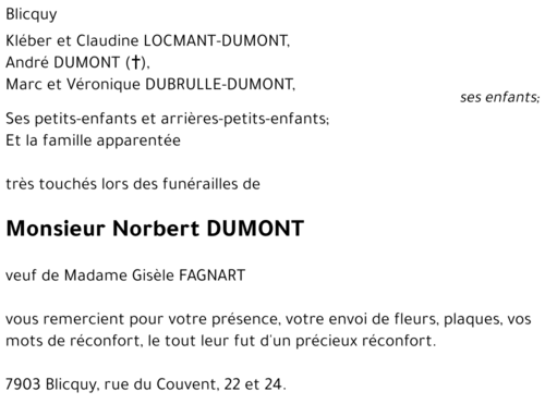 Norbert Dumont