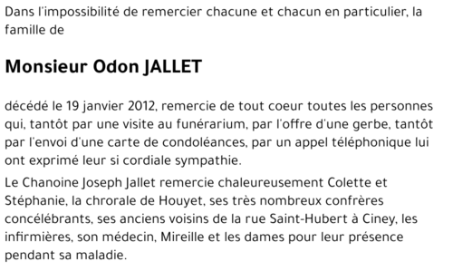 Odon JALLET