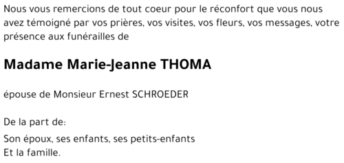 THOMA Marie-Jeanne